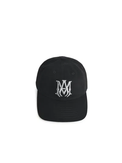 Amiri Black Cotton Cap Men