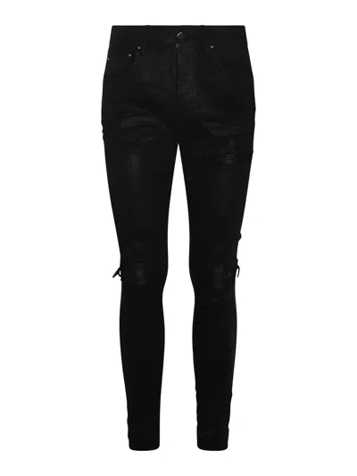 Amiri Jeans Boot-cut - Negro In Black