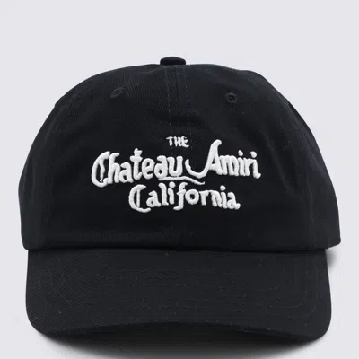 AMIRI BLACK COTTON HAT