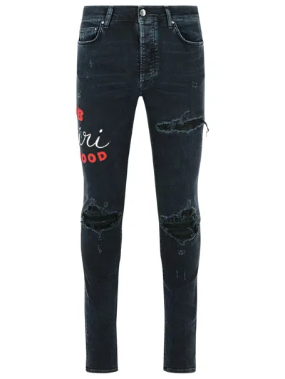 AMIRI AMIRI BLACK COTTON JEANS