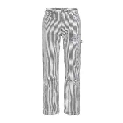 AMIRI BLACK COTTON MOTORS CARPENTER PANT