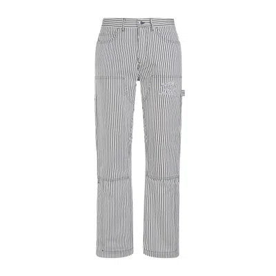 AMIRI BLACK COTTON MOTORS CARPENTER PANT