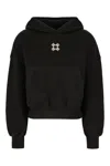 Amiri Black Cotton Oversize Sweatshirt In Black