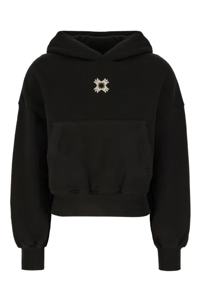 Amiri Black Cotton Oversize Sweatshirt