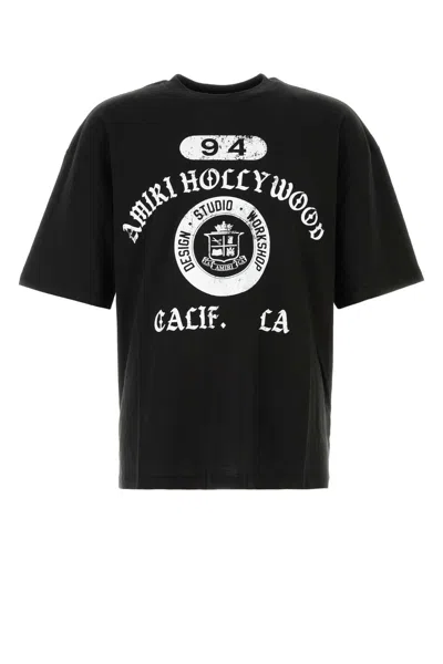 Amiri Black Cotton Oversize T Shirt