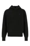 Amiri Hoodie Aspect Déchiré En Coton In Black