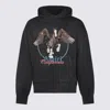 Amiri Graphic Print Hooded Sweater Kangaroo Pocket
