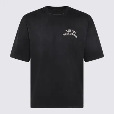 AMIRI BLACK COTTON T-SHIRT