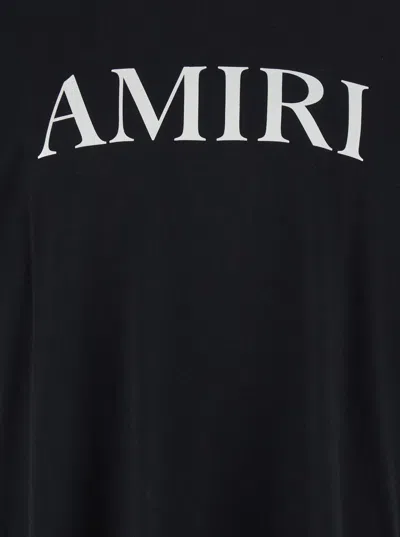AMIRI BLACK COTTON T-SHIRT