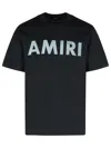 Amiri Logoed T-shirt In Black