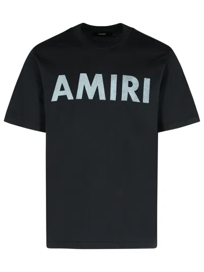 Amiri Black Cotton T-shirt