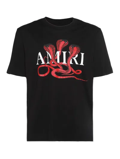 Amiri Poison Short Sleeved T-shirt In Black