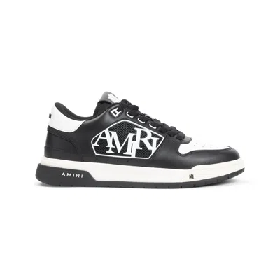 Amiri Black Cow Leather Sneakers