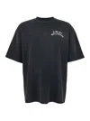 Amiri Hollywood Oversized Tee In Black