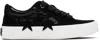 Amiri Black Leather Sunset Skate Sneakers In Black