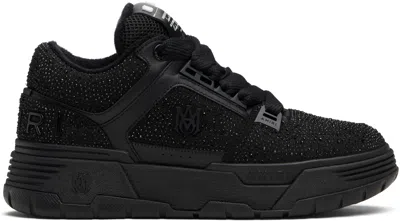AMIRI BLACK CRYSTAL MA-1 SNEAKERS