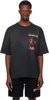 Amiri Mens Black Crystal-embellished Sinners Cotton-jersey T-shirt Xl In Black