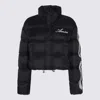 Amiri Black Nylon Down Jacket In Black