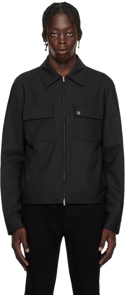 Amiri Black Evening Blouson Jacket