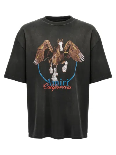 AMIRI BLACK GRAPHIC T-SHIRT