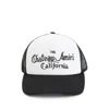 Amiri Black And White Cotton Baseball Cap In White