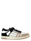 Amiri Skel Top Low Panelled Suede Sneakers In Multi
