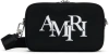 Amiri Black Large Staggered Camera Bag In Black