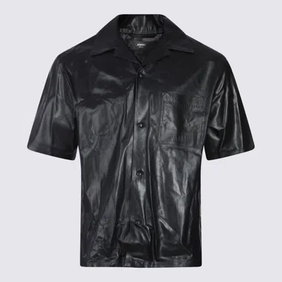 AMIRI BLACK LEATHER JACKET