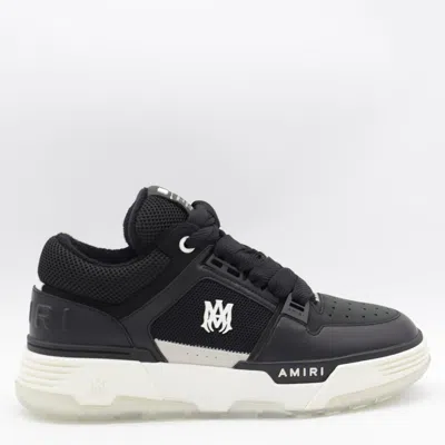 AMIRI BLACK LEATHER MA-1 SNEAKERS