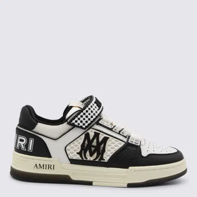 AMIRI BLACK LEATHER SNEAKERS