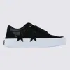 Amiri Sunset Skate Crocodile-effect Suede Sneakers In Black