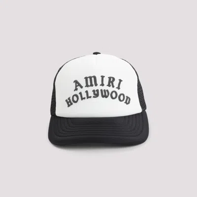 AMIRI BLACK LOGO BASEBALL HAT