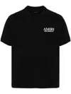 Amiri Mens Black Bones Stacked Short-sleeve Cotton-jersey T-shirt In Schwarz
