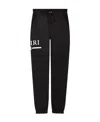 Amiri Black Logo Sweatpants In Black