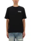Amiri Bones Stacked Print T-shirt In Black