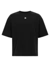Amiri Logo-embroidered T-shirt In Black
