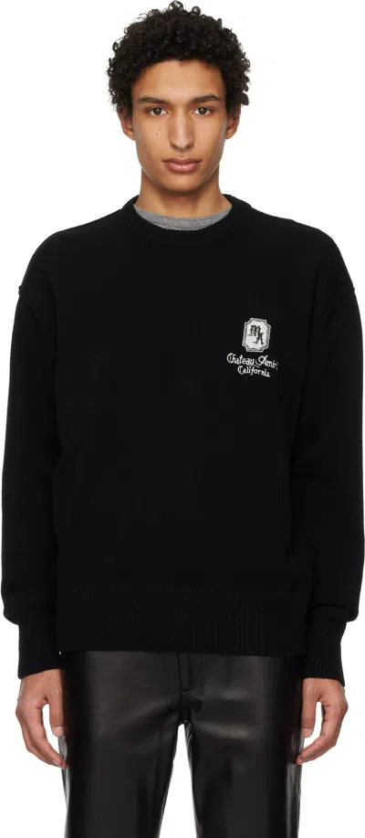 Amiri Black Ma Chateau Sweater