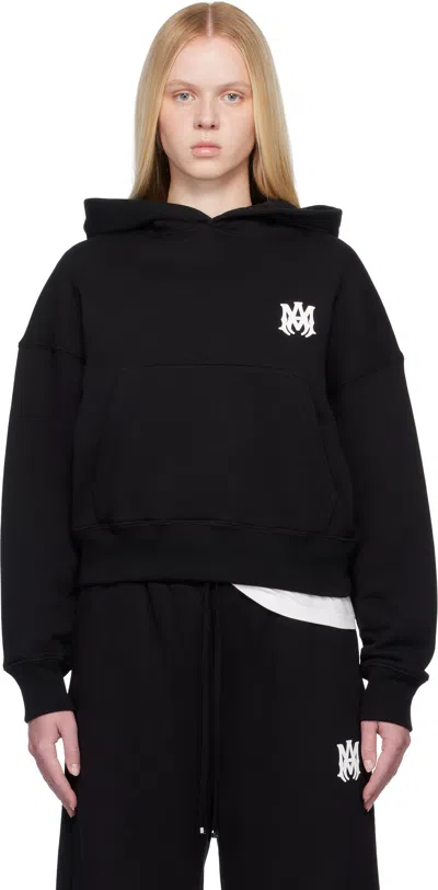 Amiri Black Ma Core Logo Hoodie