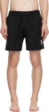 Amiri Logo Nylon Swim Shorts In Black