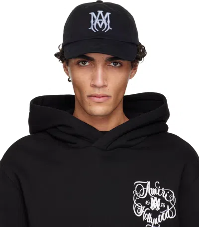 Amiri Black Ma Denim Cap