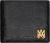 Amiri Black Ma Quad Leather Bifold Wallet
