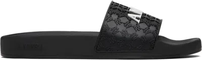 Amiri Black Ma Quad Pool Slides