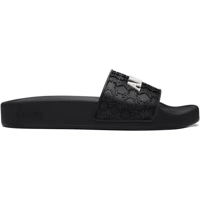 Amiri Black Ma Quad Pool Slides