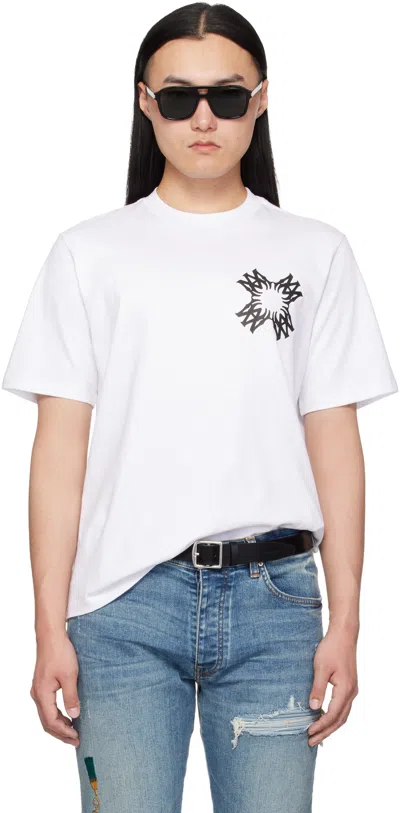 Amiri Black Ma Quad T-shirt In White