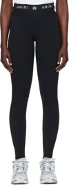 Amiri Black Ma Seamless Leggings In Black