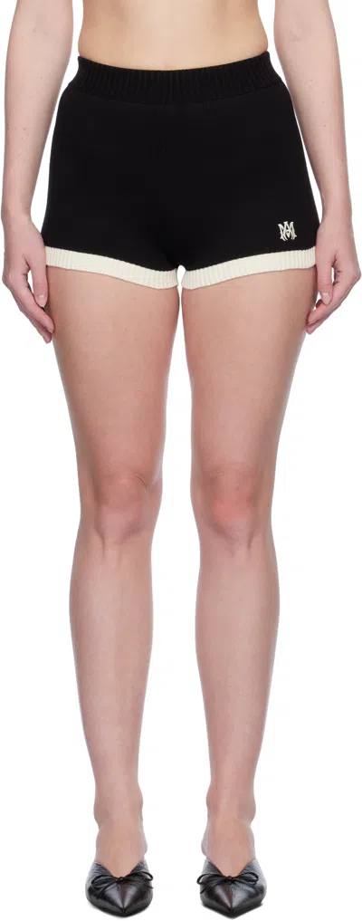 Amiri Black Ma Shorts