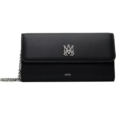 Amiri Black Ma Wallet On Chain Shoulder Bag