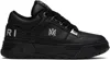 Amiri Men Black Sneakers With Logo Patch On The Side And Logo Lettering On The Rear In Leather Man