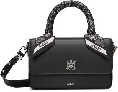 Amiri Black Micro Long Ma Bag
