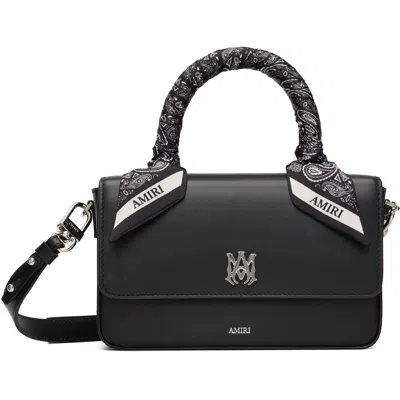 Amiri Black Micro Long Ma Bag